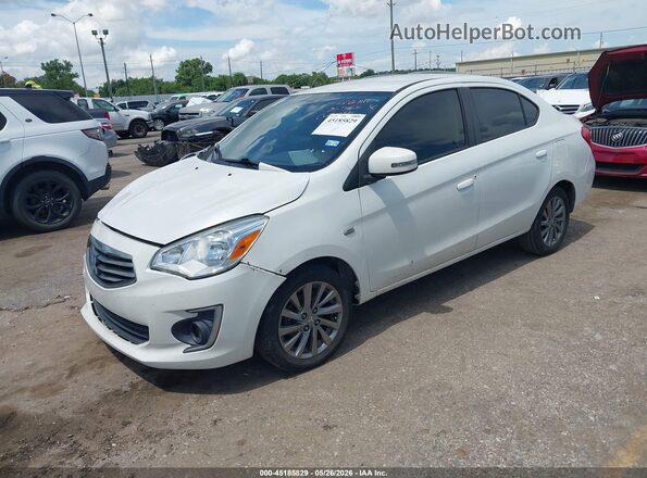 ML32F4FJ2JHF01396 2018 MITSUBISHI MIRAGE G4 White Передня ліва чверть