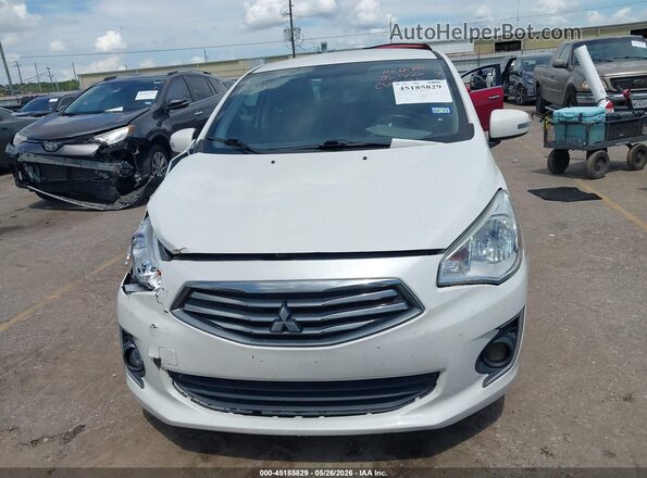 ML32F4FJ2JHF01396 2018 MITSUBISHI MIRAGE G4 White Вид щитка приладів