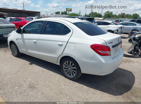 ML32F4FJ2JHF01396 2018 MITSUBISHI MIRAGE G4 White Задня ліва чверть