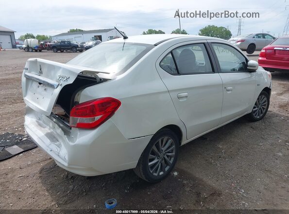 ML32F4FJ4HH002591 2017 MITSUBISHI MIRAGE G4 Белый Задняя правая четверть