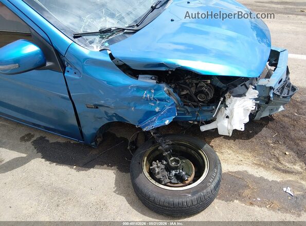 ML32F4FJ4JHF09404 2018 MITSUBISHI MIRAGE G4 Blue Դիմացի տեսք