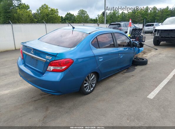 ML32F4FJ4JHF09404 2018 MITSUBISHI MIRAGE G4 Blue Հետևի աջ