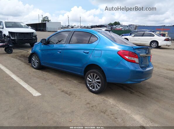 ML32F4FJ4JHF09404 2018 MITSUBISHI MIRAGE G4 Blue Հետևի ձախ
