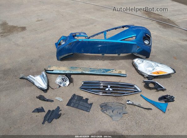 ML32F4FJ4JHF09404 2018 MITSUBISHI MIRAGE G4 Blue Սարքավորումների վահանակի տեսք