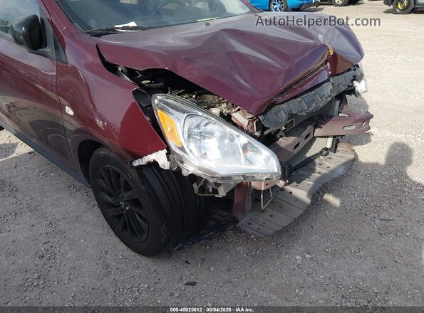 ML32F4FJXLHF05974 2020 MITSUBISHI MIRAGE G4 Maroon Rear interior view