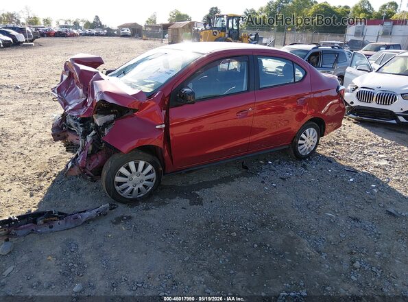 ML32FUFJ0PHF03494 2023 MITSUBISHI MIRAGE G4 Red Передня ліва чверть