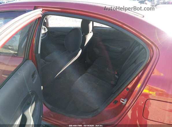 ML32FUFJ0PHF03494 2023 MITSUBISHI MIRAGE G4 Red Вид наклейки з VIN-кодом
