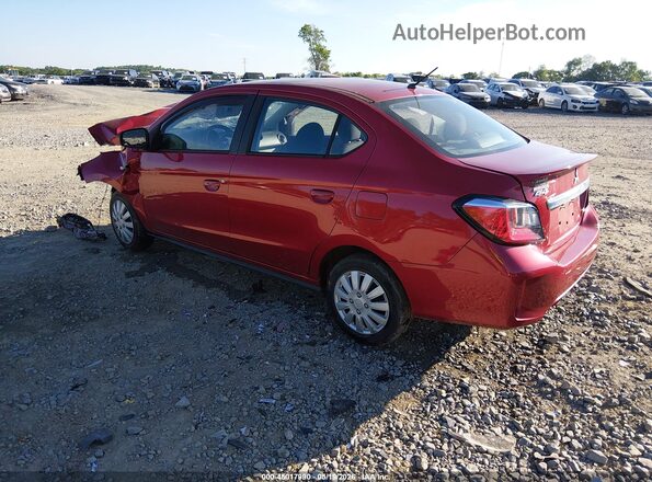 ML32FUFJ0PHF03494 2023 MITSUBISHI MIRAGE G4 Red Задня ліва чверть