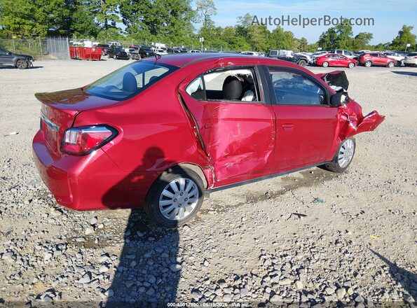 ML32FUFJ0PHF03494 2023 MITSUBISHI MIRAGE G4 Red Задня права чверть