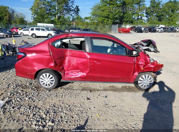 ML32FUFJ0PHF03494 2023 MITSUBISHI MIRAGE G4 Red Вид задньої частини салону