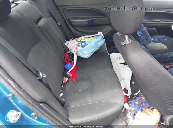 ML32FUFJ0PHF04838 2023 MITSUBISHI MIRAGE G4 Blue Vista de la etiqueta del VIN