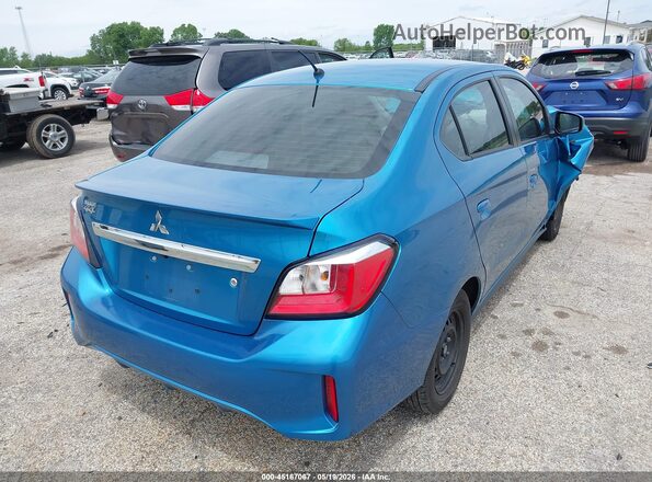 ML32FUFJ0PHF04838 2023 MITSUBISHI MIRAGE G4 Blue Trasero derecho