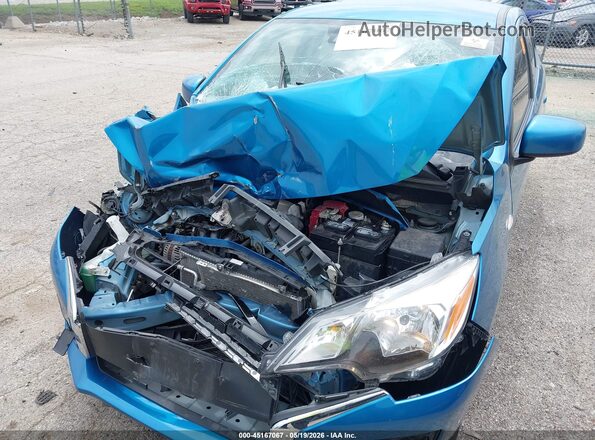 ML32FUFJ0PHF04838 2023 MITSUBISHI MIRAGE G4 Blue Vista frontal