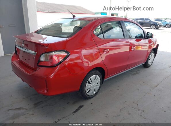 ML32FUFJ1PHF03553 2023 MITSUBISHI MIRAGE G4 Burgundy Задня права чверть