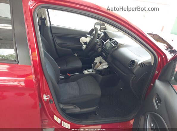 ML32FUFJ1PHF03553 2023 MITSUBISHI MIRAGE G4 Burgundy Вид салону спереду