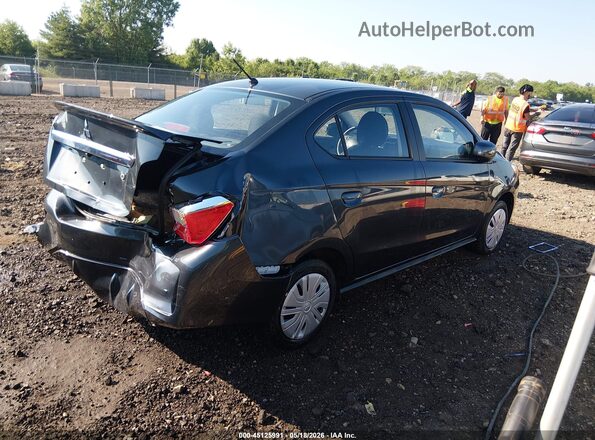 ML32FUFJ2RHF13687 2024 MITSUBISHI MIRAGE G4 Black Задня права чверть