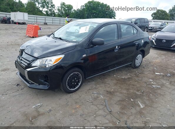 ML32FUFJ4PHF01330 2023 MITSUBISHI MIRAGE G4 Black Առջևի ձախ երեք քառորդ տեսարան