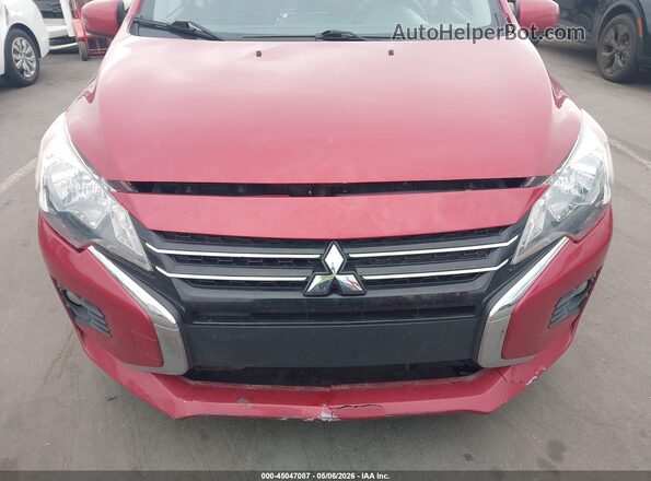 ML32FUFJ5PHF02003 2023 MITSUBISHI MIRAGE G4 Red Widok z przodu