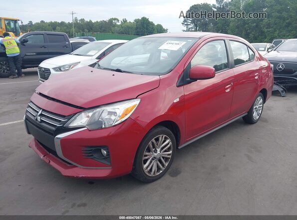 ML32FUFJ5PHF02003 2023 MITSUBISHI MIRAGE G4 Red Przód lewy