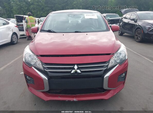 ML32FUFJ5PHF02003 2023 MITSUBISHI MIRAGE G4 Red Widok zestawu wskaźników