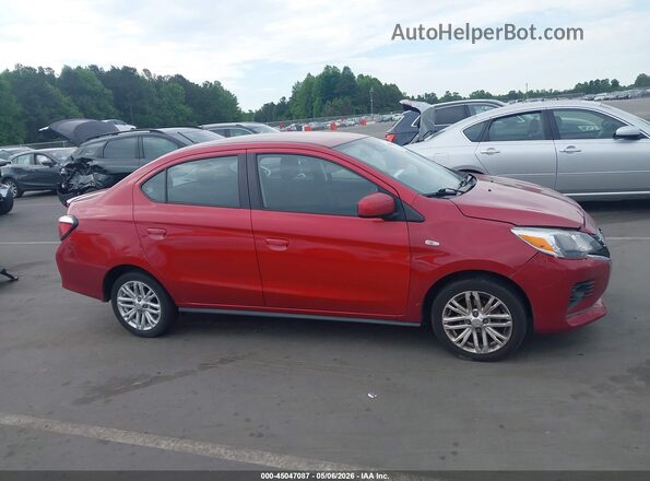 ML32FUFJ5PHF02003 2023 MITSUBISHI MIRAGE G4 Red Widok wnętrza z tyłu