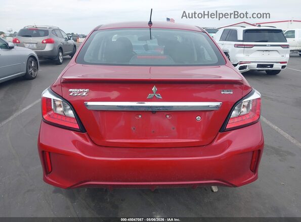 ML32FUFJ5PHF02003 2023 MITSUBISHI MIRAGE G4 Red 
