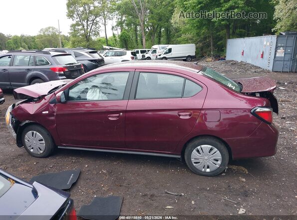 ML32FUFJ6RHF04586 2024 MITSUBISHI MIRAGE G4 Maroon Vista interior de 360 grados