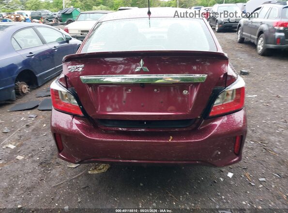 ML32FUFJ6RHF04586 2024 MITSUBISHI MIRAGE G4 Maroon 