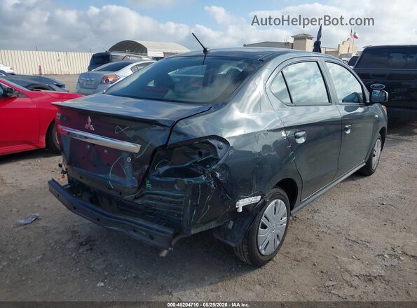 ML32FUFJ8RHF18344 2024 MITSUBISHI MIRAGE G4 Gray Задня права чверть