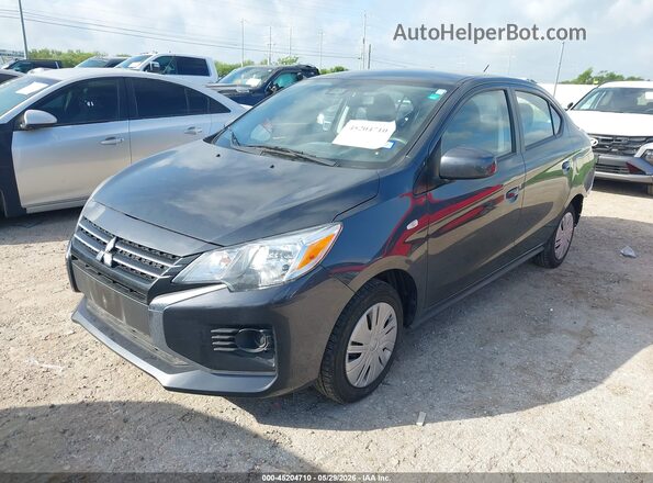 ML32FUFJ8RHF18344 2024 MITSUBISHI MIRAGE G4 Gray Передня ліва чверть