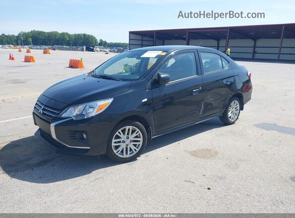 ML32FUFJXPHF00876 2023 MITSUBISHI MIRAGE G4 Black Առջևի ձախ երեք քառորդ տեսարան