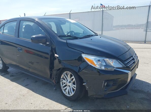 ML32FUFJXPHF00876 2023 MITSUBISHI MIRAGE G4 Black Դիմացի տեսք