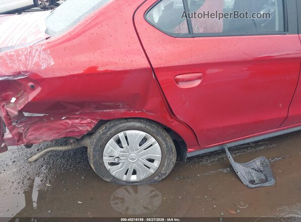 ML32FUFJXRHF13730 2024 MITSUBISHI MIRAGE G4 Red Widok z przodu
