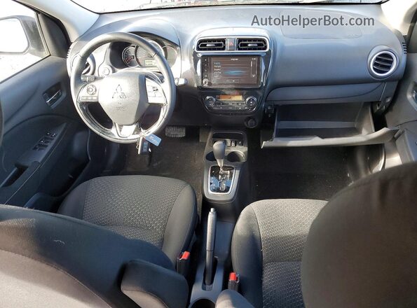 ML32FVFJ1PHF05020 2023 MITSUBISHI MIRAGE Silver წინა პანელის ხედი