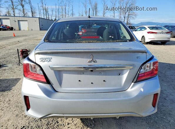 ML32FVFJ1PHF05020 2023 MITSUBISHI MIRAGE Silver უკანა ხედი