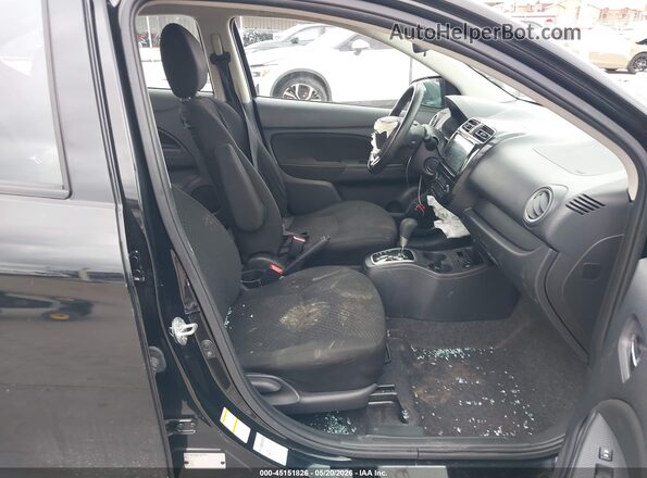 ML32FVFJ6RHF01564 2024 MITSUBISHI MIRAGE G4 Black Widok wnętrza z przodu