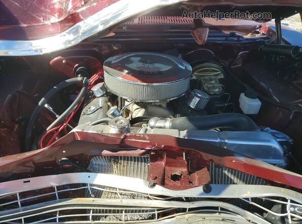 NCS92883 1967 CHEVROLET NOVA Burgundy უკანა სალონის ხედი