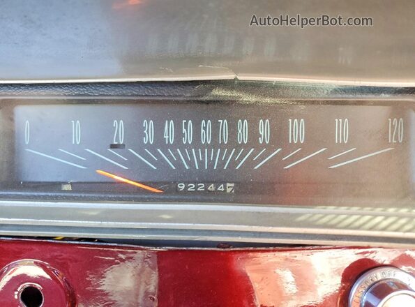 NCS92883 1967 CHEVROLET NOVA Burgundy ხელსაწყოთა პანელის ხედი