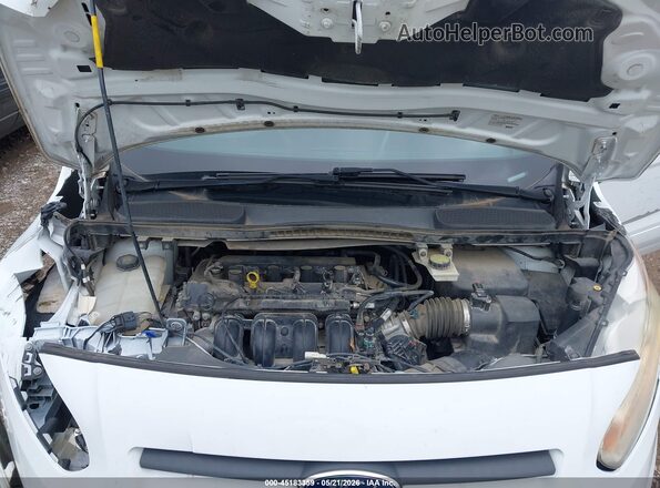 NM0AS8F71G1260197 2016 FORD TRANSIT CONNECT White Вид ззаду