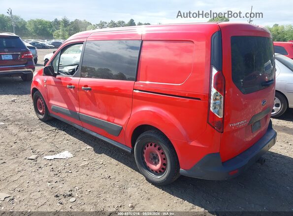 NM0LE7F72H1324338 2017 FORD TRANSIT CONNECT Red Rear left