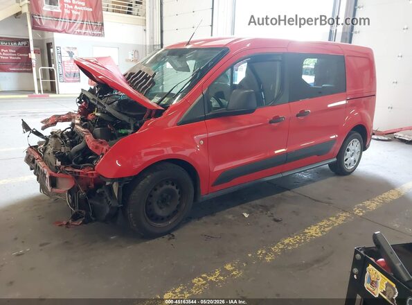 NM0LE7F79G1269532 2016 FORD TRANSIT CONNECT Red Vista tres cuartos delantera izquierda