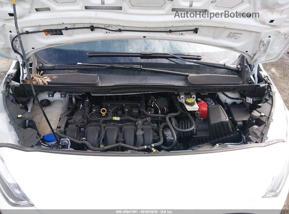 NM0LS7E22K1411713 2019 FORD TRANSIT CONNECT White უკანა ხედი