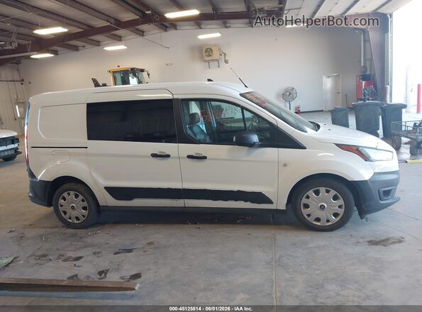 NM0LS7E28M1483602 2021 FORD TRANSIT CONNECT White Widok wnętrza z tyłu