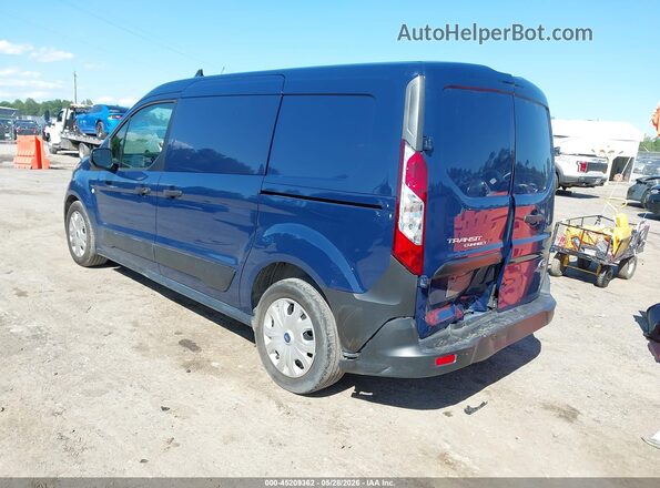 NM0LS7E2XK1425374 2019 FORD TRANSIT CONNECT Blue Հետևի ձախ