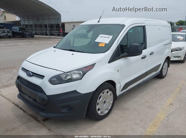 NM0LS7E72H1309414 2017 FORD TRANSIT CONNECT Белый Передняя левая четверть