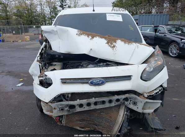 NM0LS7E75H1332735 2017 FORD TRANSIT CONNECT White Widok zestawu wskaźników