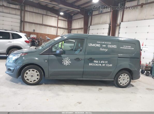 NM0LS7E76J1356404 2018 FORD TRANSIT CONNECT Green Панорамний вид салону 360°