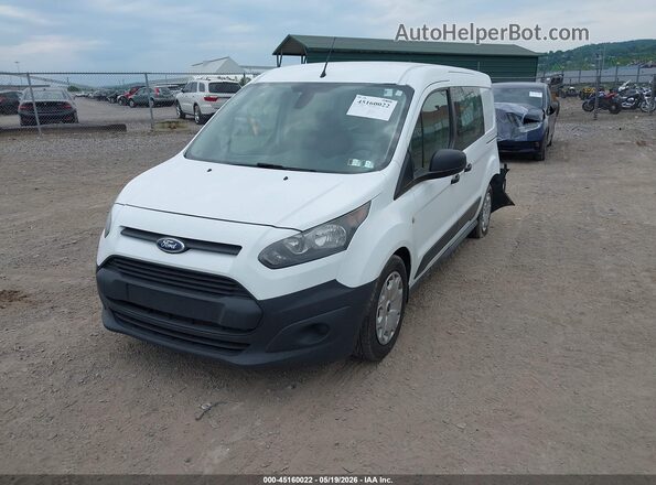 NM0LS7E79G1240655 2016 FORD TRANSIT CONNECT Белый Передняя левая четверть