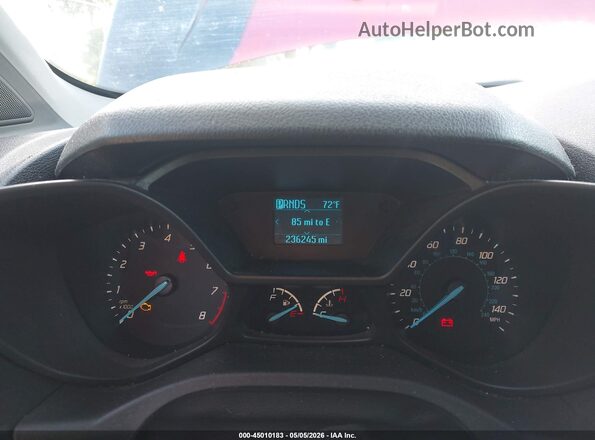 NM0LS7E79J1347051 2018 FORD TRANSIT CONNECT Red Rear seats view