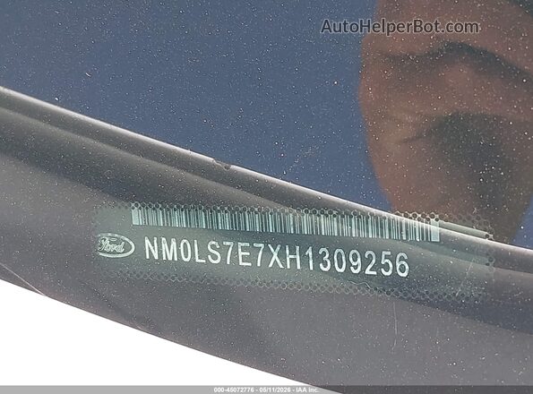 NM0LS7E7XH1309256 2017 FORD TRANSIT CONNECT White 